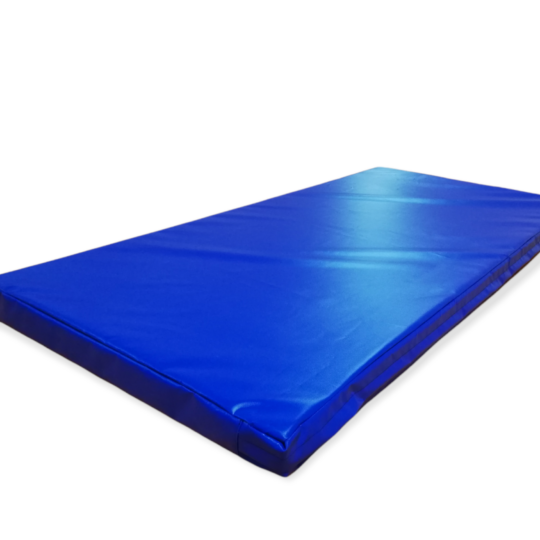 saltea gimnastica husa PVC albastra